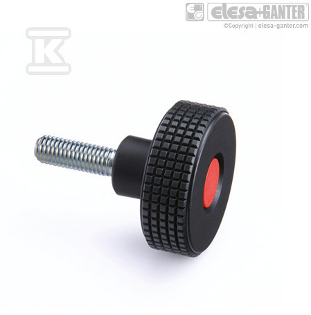 Knurled knob MBT.30 P-M5x20-C6 - MBT.30 P-M5X20-C6